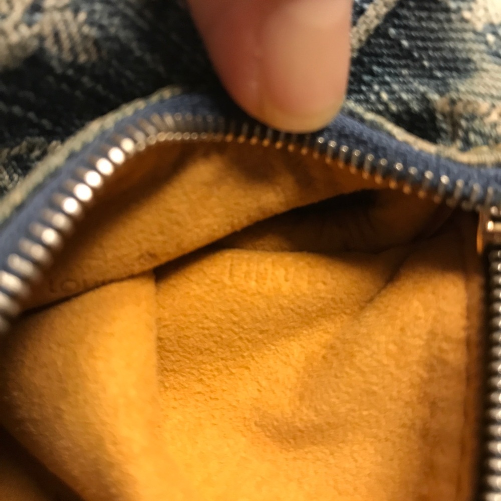 *SOLD*Louis Vuitton mini Bb denim speedy cles key pouch - Picture 7 of 8